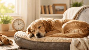 a sleeping dog